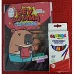 Ada Çanta Kırtasiye Karakter Figürlü Dev Boyama Kitabı (90CMX64CM) ve 12 Li Kuru Boya Kalemi DZ2285986