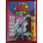 Ada Çanta Kırtasiye Karakter Figürlü Dev Boyama Kitabı (90CMX64CM) ve 12 Li Tüp Kuru Boya Kalemi OM6003