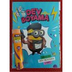 Ada Çanta Kırtasiye Karakter Figürlü Dev Boyama Kitabı (90CMX64CM) ve 12 Li Tüp Kuru Boya Kalemi PA6800369