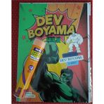 Ada Çanta Kırtasiye Karakter Figürlü Dev Boyama Kitabı (90CMX64CM) ve 12 Li Tüp Kuru Boya Kalemi PD1595558