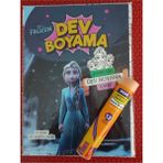 Ada Çanta Kırtasiye Karakter Figürlü Dev Boyama Kitabı (90CMX64CM) ve 12 Li Tüp Kuru Boya Kalemi ZP28243