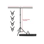 ADA GREENBOX 150*200cm T Stand Bar Fon Perde Pvc Tutucu Background Backdrop Çekim Standı T-shape
