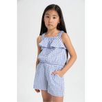 Ada Kids Yeni Sezon Kız Cocuk Crop Takım Çok Renkli - 5 - 6 Yaş