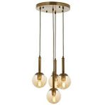 Ada Modern Avize E27 48w 40cm Metal Eskitme Avonni-av-1781-4et Kaplama