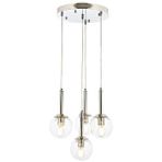 Ada Modern Avize E27 48w 40cm Metal Krom Avonni-av-1781-4kt Kaplama