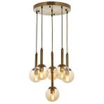 Ada Modern Avize E27 72w 50cm Metal Eskitme Avonni-av-1781-6et Kaplama