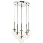 Ada Modern Avize E27 72w 50cm Metal Krom Avonni-av-1781-6kt Kaplama