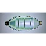 Adabeyi Otomotiv Katalitik Konvertör (Katalizör) Yuvarlak 02-Euro4 Seramik Ø50MM. 2.2LT.(|)380 (Ø)155 (H)150 - Bej