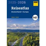 ADAC Reiseatlas 2025/2026 Deutschland 1:200.000, Europa 1:4,5 Mio.