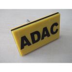 Adac Yazılı Vidalı Panjur Arması Sarı 1.Kalite (Adac Vidalı Arma) R12 M131, M124 Panjur Arması