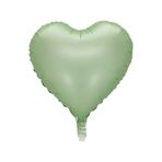 Adaçayı Kalp Folyo Balon 18 İnç - 45 Cm
