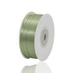 Adaçayı Yeşili Saten Kurdele 1/8 İnç x 100 Yard, Hediye Paketleme, Yay Yapımı, Çelenk, Gelin Buketi, Çiçek, Dikiş El Sanatları, Düğün, Bebek Partisi ve El Yapımı Süslemeler için Katı Kumaş Adaçayı