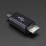 Adafruit USB DIY Slim Connector Shell – Microb Plug [ADA1826]