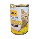 Adak 24x415 gr Tavuk Etli Yavru Kedi Maması Konservesi