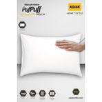 Adak Puf Puff Roll Pack Elyaf Yastık 50 x 70 cm - 50 x 70 cm - Beyaz
