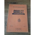 Adalet Dergisi Nisan 1957, Yıl:48,Sayı:4 "İcra Ve İflas Kanununun 89 Uncu Maddesi" (Sahafiye Kitap)