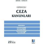 Adalet Yayınevi Kerim Çakır'ın Gerekçeli Ceza Kanunları Kitabı 2025 Yayın Tarihli Ciltli 1317 Sayfa