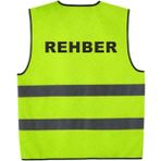 Adalı Dijital Baskı Adalı Rehber Baskılı Ikaz Yeleği - Gri - Sarı - 46