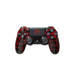 Adalia Sony Ps4 Dualshock Uyumlu 4 (ORJİNAL SIFIR) Kablosuz Kumanda Örümcek Desenli Siyah