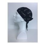 ADALILAR İŞ ELBİSELERİ Aşçı Kep Şapka Bandana (siyah Atatürk Desenli)