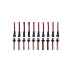 Adam 10 Takım 2 Pin Kablolu 10 cm Konnektör Led Soket Fiş
