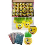 Adam 24 Adet Dogum Gunu Hediyelik Okul Oncesi Kres Aktivite Etkinlikler Emojili
