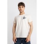 Adam Boxes Erkek/ Baskılı O-Yaka T-Shirt Marino - Ham Pamuk - 2XL