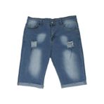Adam Denim pantolon parça atletik pantolon şort adam için gevşek Fit batı yırtık hırka kış sonbahar pantolon 2025, 451 Kraliyet Mavisi, XL