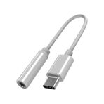 Adaman Android Type C To 3.5Mm Jack Mikrofon Kulaklık Dönüştürücü 10 Cm Beyaz