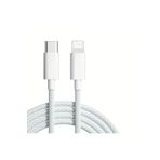 ADAMAN Type-c To Iphone Uyumlu Hızlı Şarj Kablosu Örgülü Kablo Iphone 14 13 12 11 X 7 8 Uyumlu Beyaz