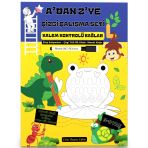 Adan Zye Cizgi Calisma Seti - 3 Kitap + 1 Yaz-Sıl Kalemi