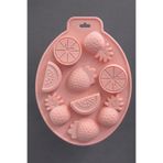 Adana Pasta Malzemeleri BT-152 SİLİKON KALIP MEYVELER TEMALI 24 X 16 CM