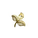 Adana Pasta Malzemeleri PASTA ÜSTÜ PLEXİ DEKOR SÜS 3 DALLI YAPRAK MODEL 5 PARÇA BRS-4212
