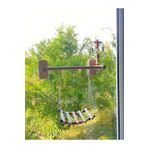 ADAPATİ PET Cam Önü 4 Vantuzlu Kuş Oyuncağı