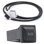 Adapter Universe AUX montaj soketi adaptör kablosu VW Radio RCD 510 310 300 210 RNS 510 315 için uygun