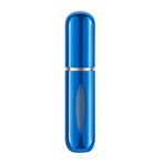 ADAPTOLL Mini Doldurulabilir Parfüm Şişesi – Taşınabilir Seyahat Boy Atomizer Cep Sprey Seti, Pompalı Dolum Kabı, Kompakt, Sızdırmaz ve Dayanıklı Tasarım (Modern, Lacivert)