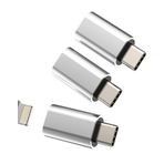 Adaptör Lightning soketi USB C fiş (3 adet) iPhone16 15 Pro Max için Apple Jack Tip C bağlantı şarj cihazı fiş iPad araç aksesuarı Samsung Galaxy S24 ile uyumlu