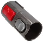 Adaptör Quick Release Ø35 elektrikli süpürge hortumu için orijinal numara 967370-01 96737001 Dyson için, uygun modeller Cinetic Big Ball CY22 CY23 CY26