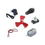 Adaptorlu Motor Pervane Anahtar Klemens Soketli Elektrik Deney Seti - Ogrenci Elektrik Devresi