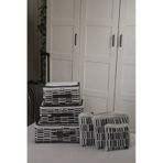 Adarya Home Zebra Desen Valiz Düzenleyici Bavul İçi Organizer Set 6'lı Beyaz