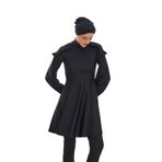 Adasea Yevı Uzun Kollu Tesettür Mayo 1123 Siyah -2XL