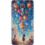 Adasena General Mobile Gm 5 Plus Kılıf Desenli Baskılı Tpu Rubber Kapak Mutlu Kız - 001-Renkli