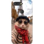 Adasena General Mobile Gm 9 Pro Kılıf Desenli Baskılı Tpu Rubber Kapak Selfie Cat - 001-Renkli
