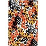 Adasena Huawei Matepad Pro 10.8" Kılıf Tablet Için Desenli Silikon Kapak - Karma Leopar - 001-Renkli