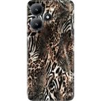 Adasena Infinix Hot 30I Kılıf Desenli Baskılı Tpu Rubber Kapak Leopar Sanat - 001-Renkli