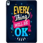 Adasena iPad Air M2 11" 6.nesil MUWC3TU/A Kılıf Tablet Için Desenli Silikon Kapak - Everything - 001-Renkli