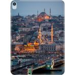 Adasena iPad Air M2 11" 6.nesil MUWC3TU/A Kılıf Tablet Için Desenli Silikon Kapak - Galata - 001-Renkli