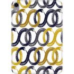 Adasena iPad Mini 6.nesil 8.3" Kılıf Tablet Için Desenli Silikon Kapak - Snake - 001-Renkli