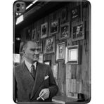 Adasena iPad Pro M5 2025 11" Inc Uyumlu Kılıf Tablet Için Desenli Silikon Kapak - Asil Atatürk - 001-Renkli