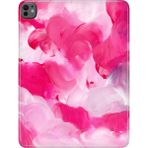 Adasena iPad Pro M5 2025 11" Inc Uyumlu Kılıf Tablet Için Desenli Silikon Kapak - Pinking - 001-Renkli